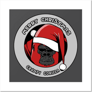 Gorilla Christmas Posters and Art